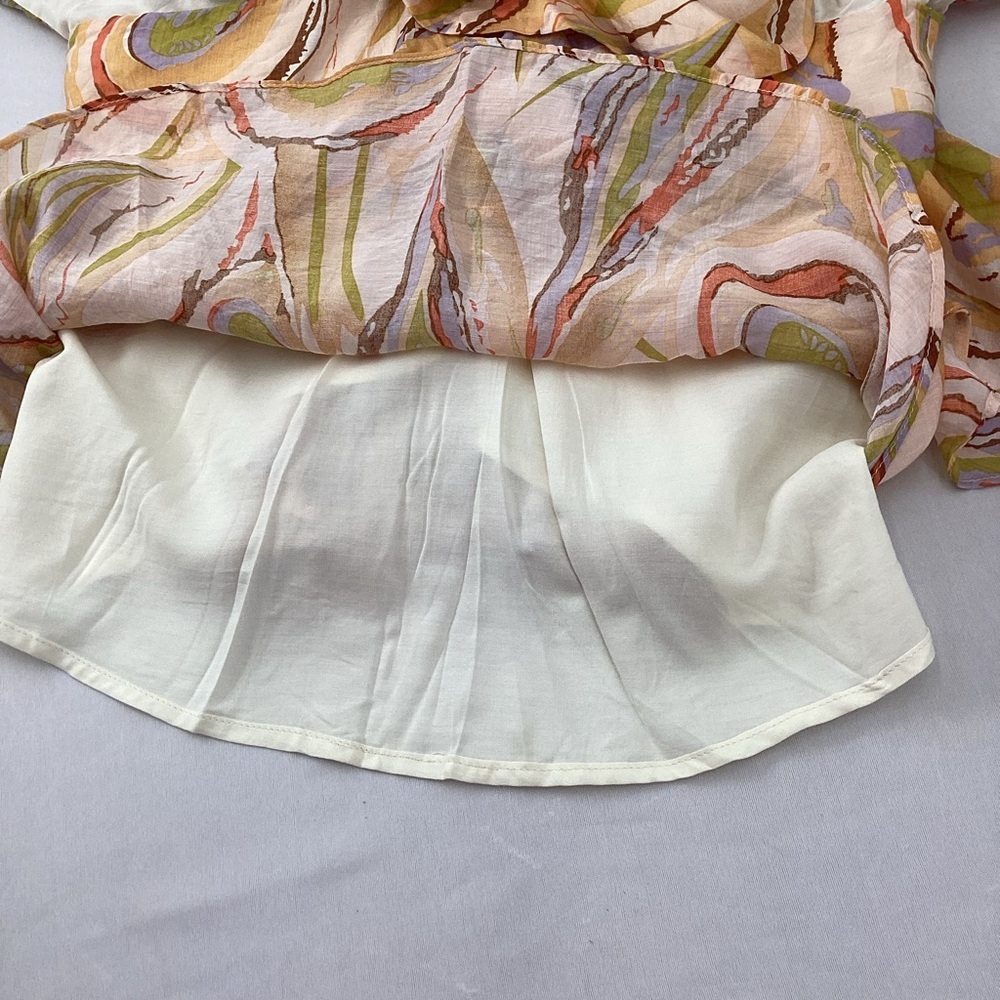 By Together Multicolor Ruffled Blouse - Picture 6 of 13